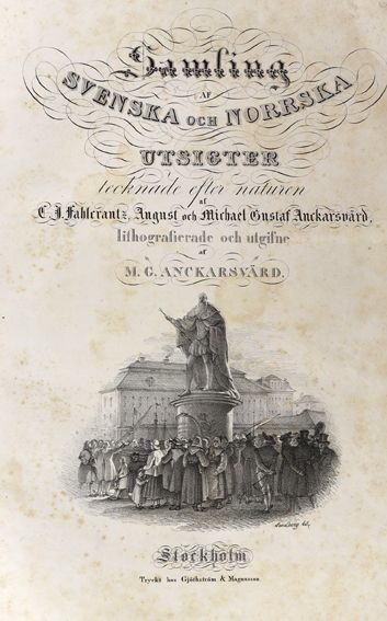 Große Abbildung Nr.1: 125-1760 Anckarsvärd,M.G.: (Arktis-Antarktis-Nordländer)