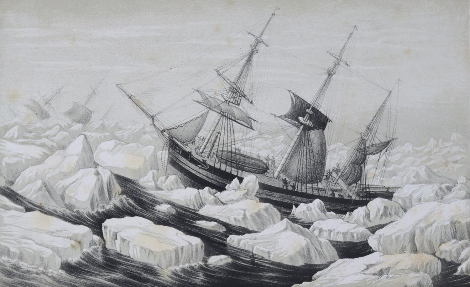 Große Abbildung Nr.1: 125-1766 Ross,J.C.: (Arktis-Antarktis-Nordländer)