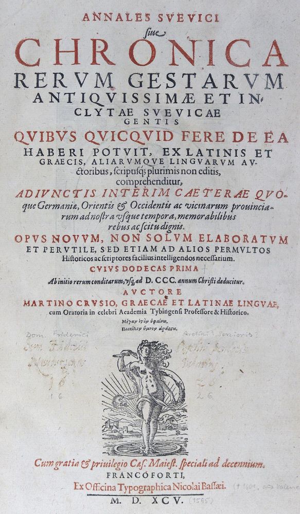 Große Abbildung Nr.1: 125-1795 Crusius,M.: (Deutschland, Baden-Württemberg)