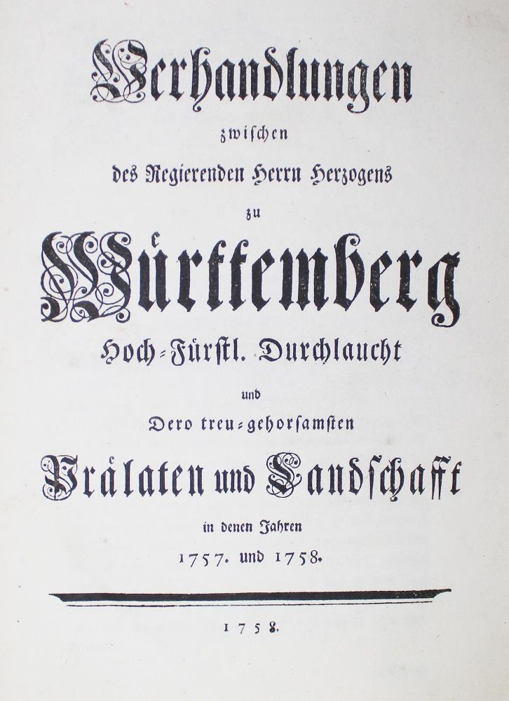 Große Abbildung Nr.1: 125-1800 Württemberg.: (Deutschland, Baden-Württemberg)