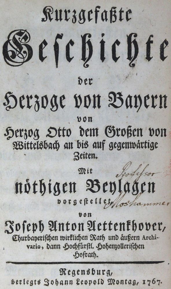 Große Abbildung Nr.2: 125-1803 Aettenkhover,J.A.: (Deutschland, Bayern)