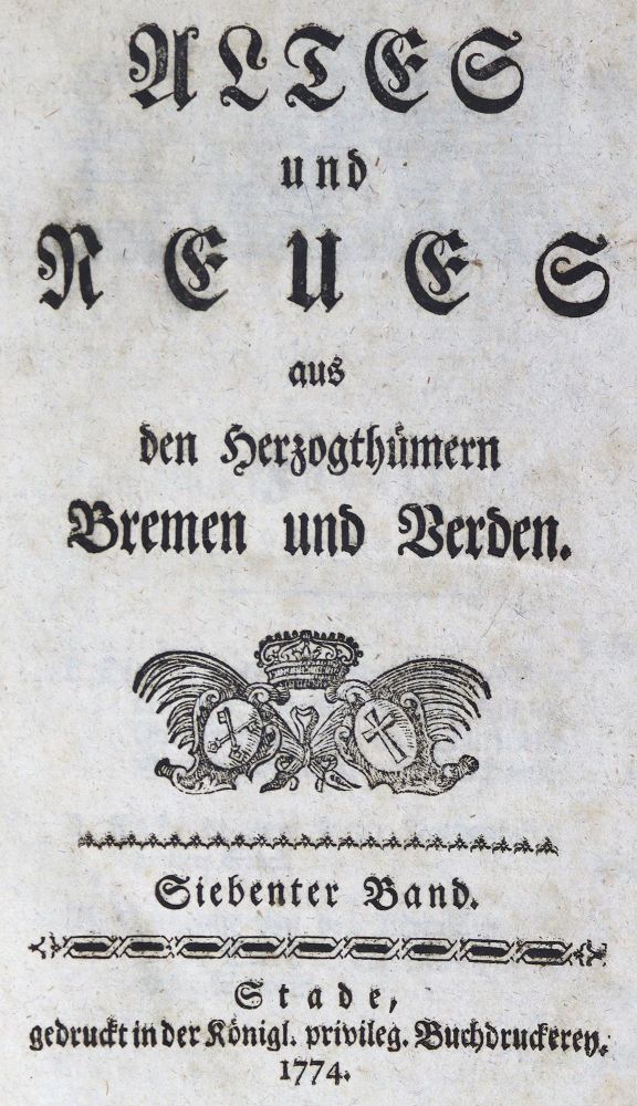 Große Abbildung Nr.1: 125-1820 Altes und Neues: (Deutschland, Bremen)