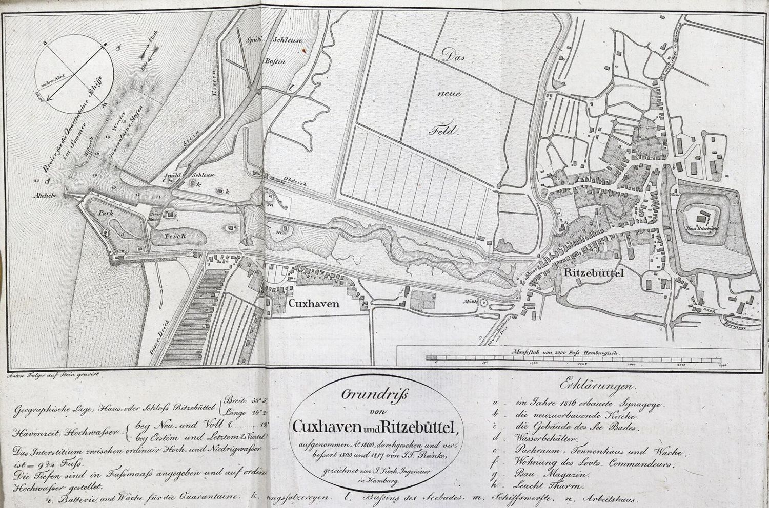 Große Abbildung Nr.1: 125-1823 Abendroth,(A.A.).: (Deutschland, Cuxhaven)