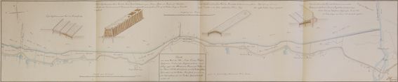Große Abbildung Nr.1: 125-1826 (Woltman,R.): (Deutschland, Elbe, Wasserbau)
