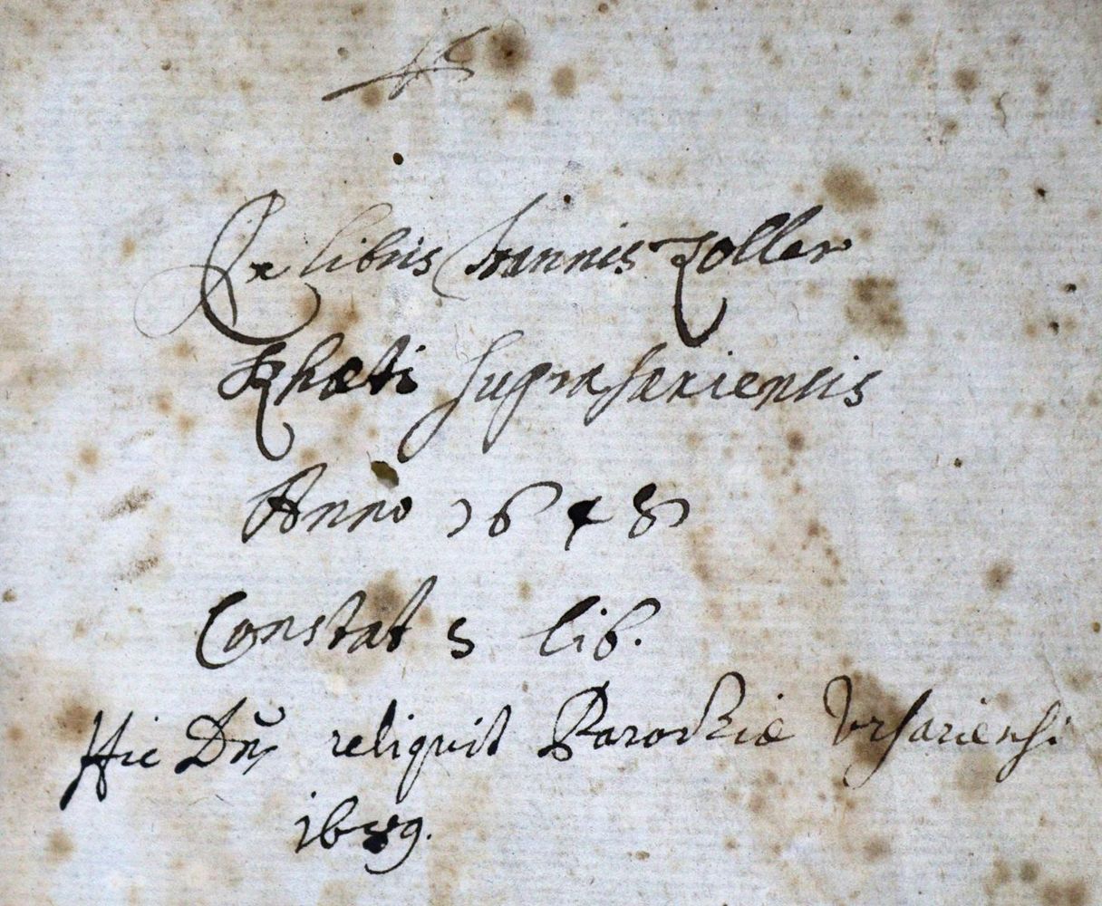 Große Abbildung Nr.2: 125-183 Geminiano,J.de.: (Alte Drucke, Handschriften und Theologie)