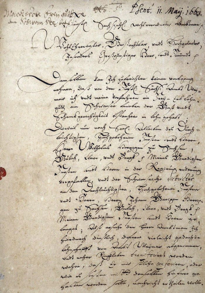 Große Abbildung Nr.1: 125-1841 Konvolut: (Deutschland, Handschriften)