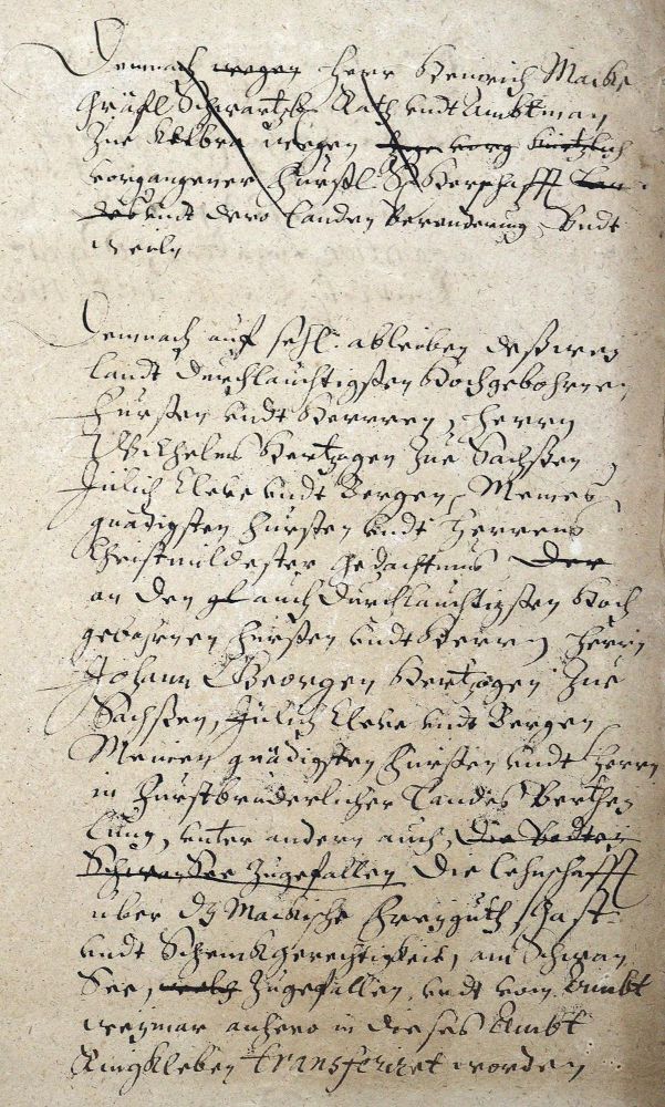 Große Abbildung Nr.2: 125-1841 Konvolut: (Deutschland, Handschriften)