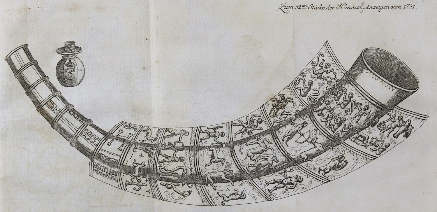 Große Abbildung Nr.2: 125-1845 Hannoverische gelehrte Anzeigen.: (Deutschland, Hannover)