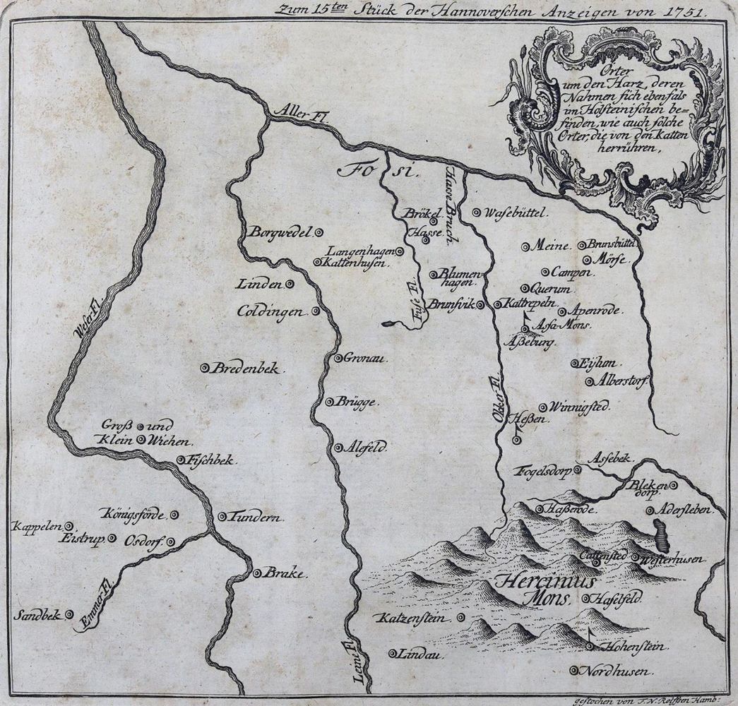 Große Abbildung Nr.3: 125-1845 Hannoverische gelehrte Anzeigen.: (Deutschland, Hannover)