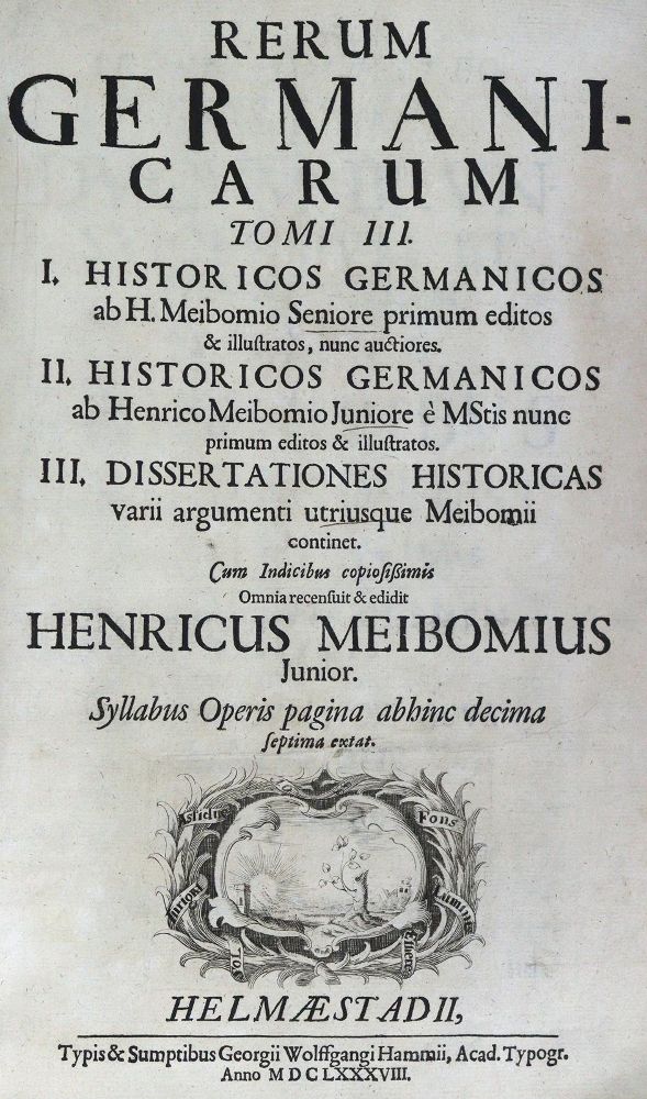Große Abbildung Nr.3: 125-1862 Meibom,H.: (Deutschland)
