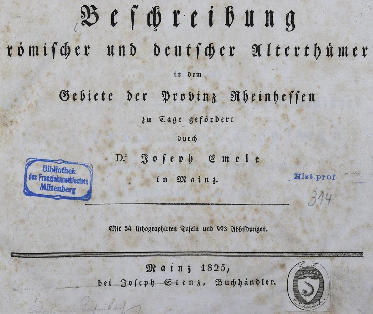 Große Abbildung Nr.1: 125-1893 Emele,J.: (Deutschland, Rheinhessen)