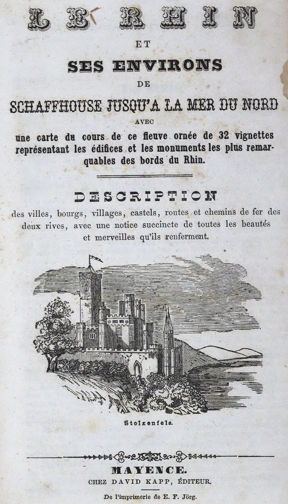 Große Abbildung Nr.1: 125-1898 Kapp,D.: (Deutschland, Rheinlande)