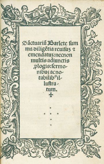Große Abbildung Nr.1: 125-19 (Barletta,G.: (Alte Drucke, Handschriften und Theologie)