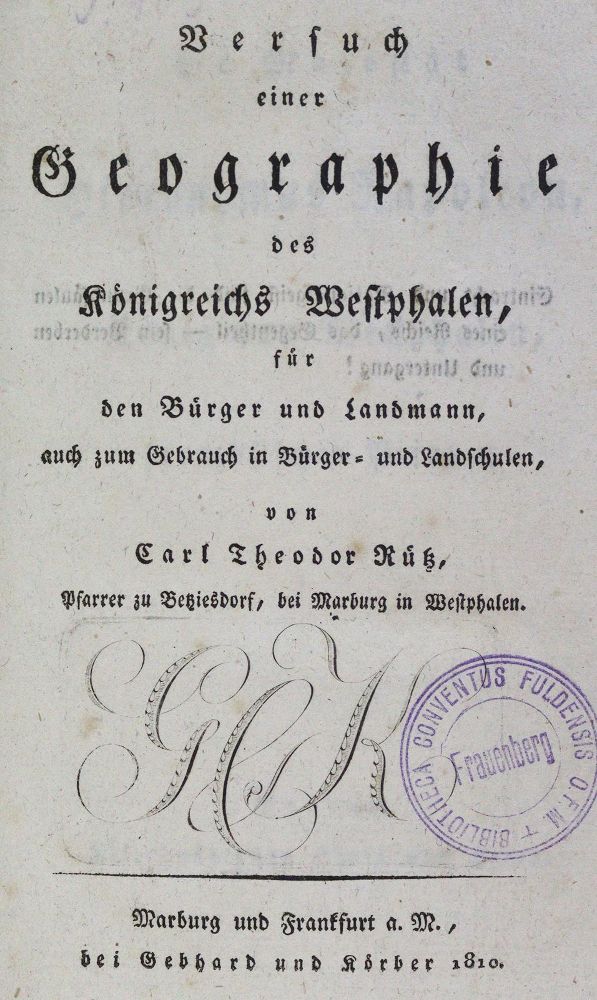 Große Abbildung Nr.1: 125-1924 Rütz,C.T.: (Deutschland, Westfalen)