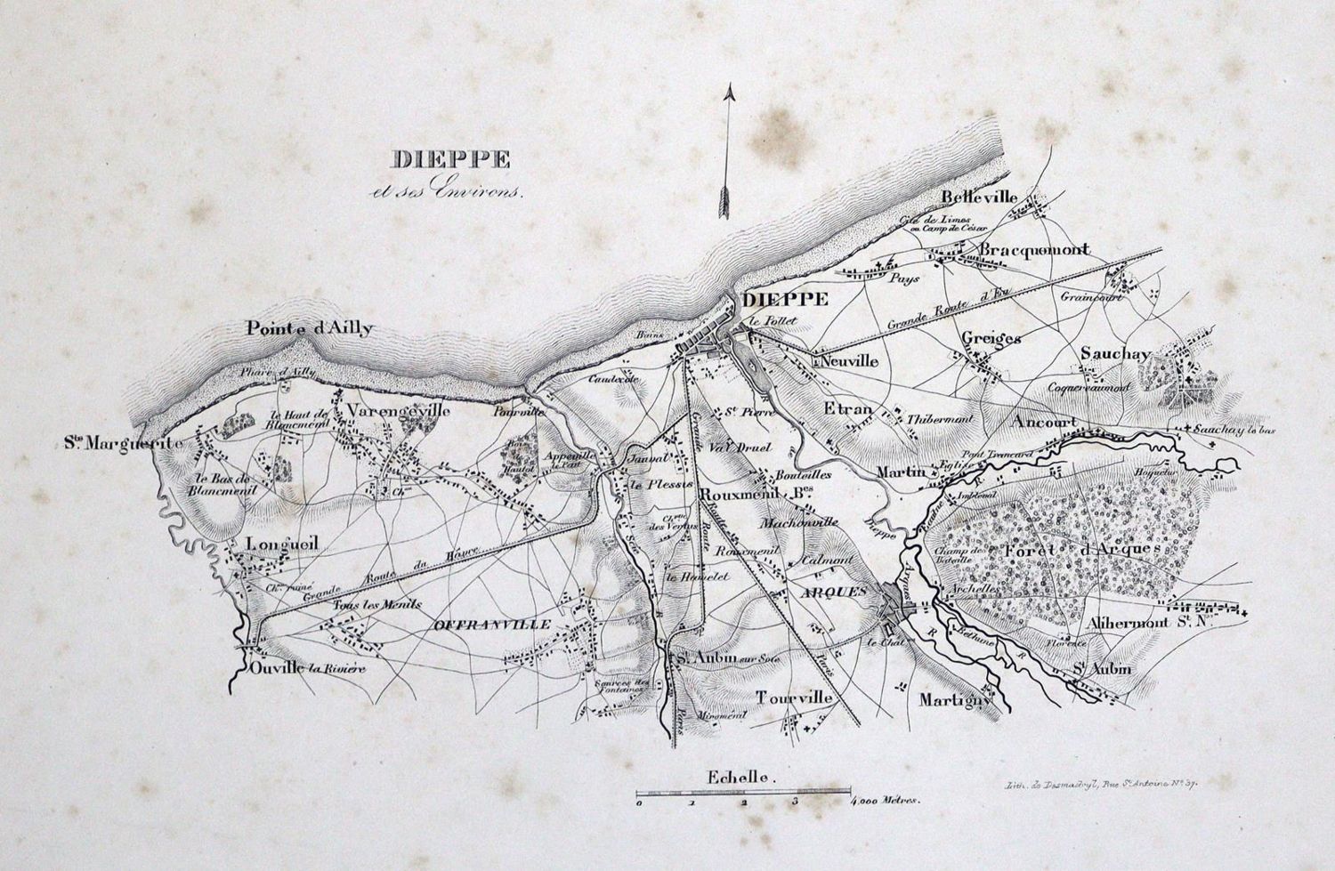 Große Abbildung Nr.2: 125-1929 Menthelier,(J.A.) u. J.L.Tirpenne.: (Frankreich, Dieppe)