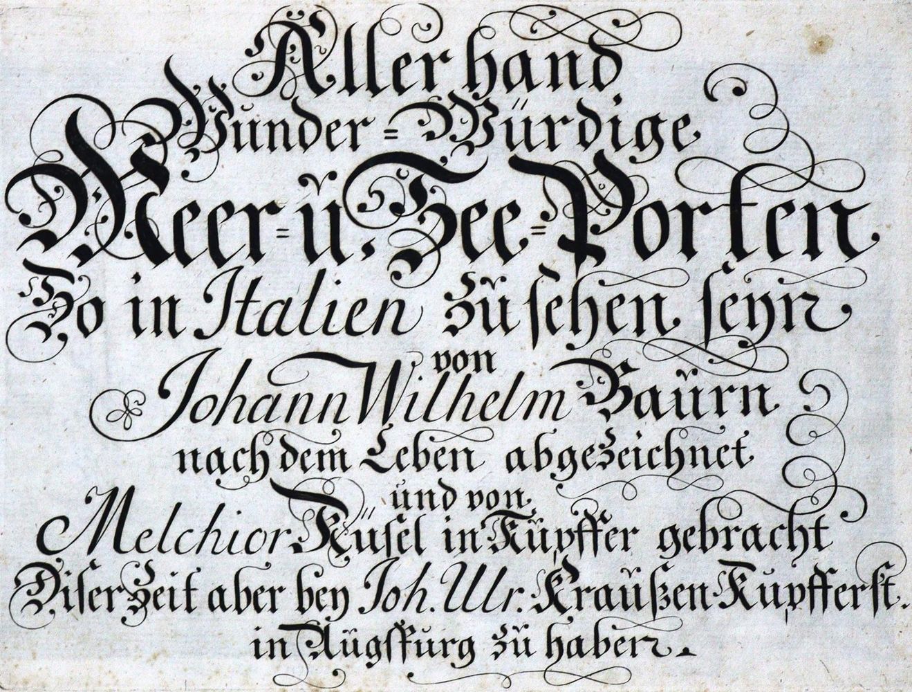 Große Abbildung Nr.1: 125-1949 Baur,J.W.: (Italien)