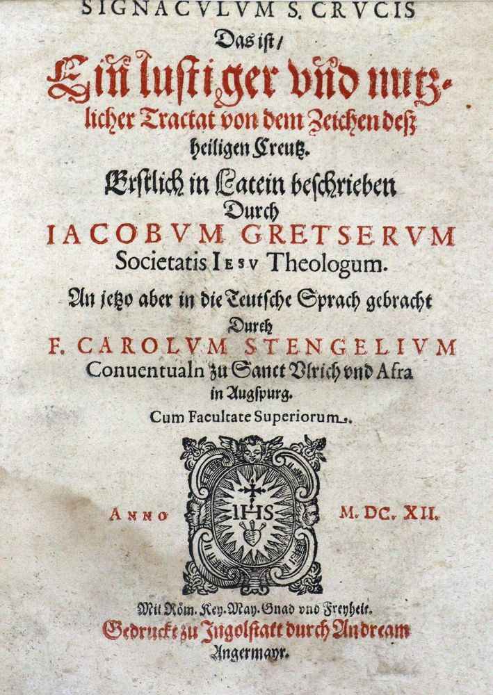Große Abbildung Nr.1: 125-196 Gretser,J.: (Alte Drucke, Handschriften und Theologie)