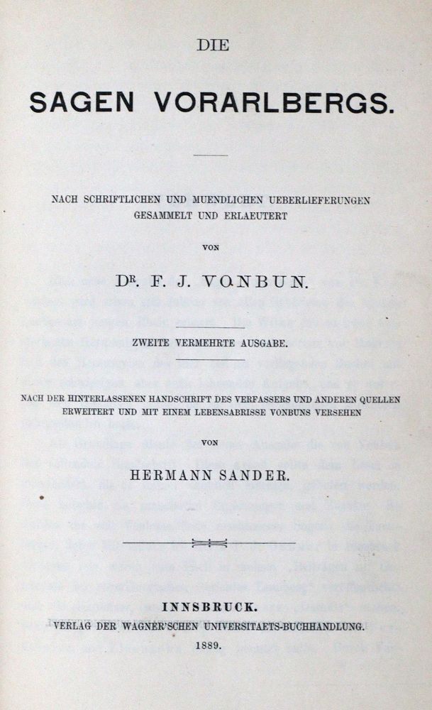 Große Abbildung Nr.1: 125-1982 Vonbun,F.J.: (Österreich)