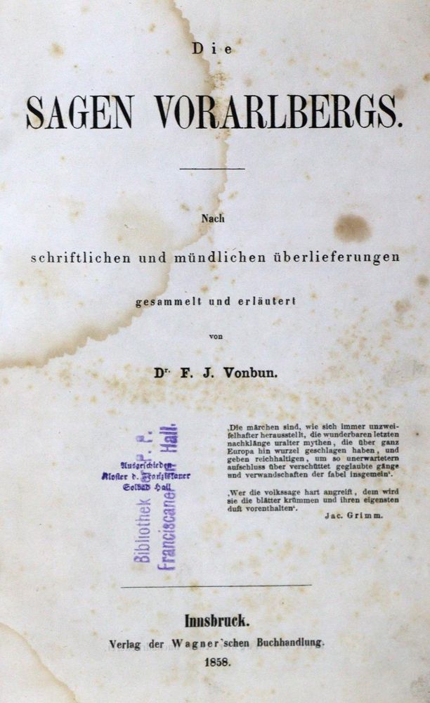 Große Abbildung Nr.1: 125-1983 Vonbun,F.J.: (Österreich)