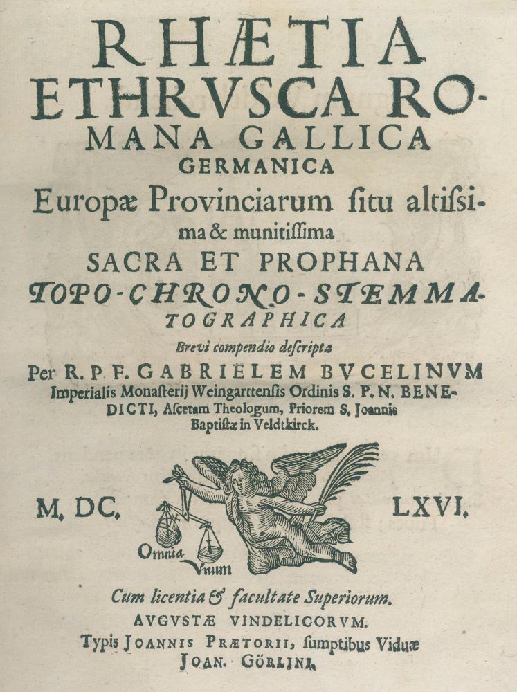 Große Abbildung Nr.2: 125-2001 Bucelinus,G.: (Schweiz, Graubünden)
