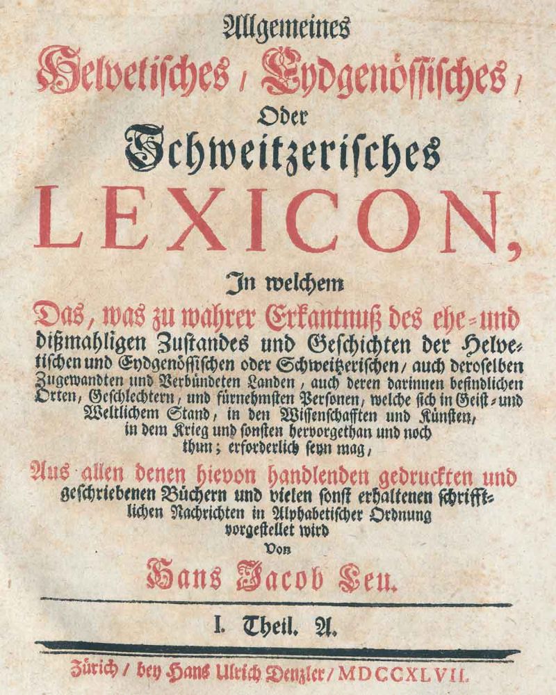 Große Abbildung Nr.1: 125-2005 Leu,H.J.: (Schweiz)