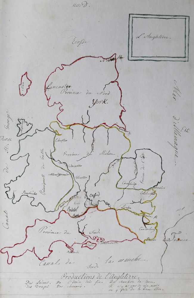 Große Abbildung Nr.1: 125-2032 Atlas d' Aimée...: (Verschiedene Länder - Geschichte, Atlanten, Handschriften)