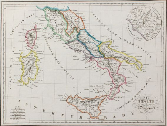Große Abbildung Nr.1: 125-2033 Malte-Brun,(C.).: (Verschiedene Länder - Geschichte, Atlanten)