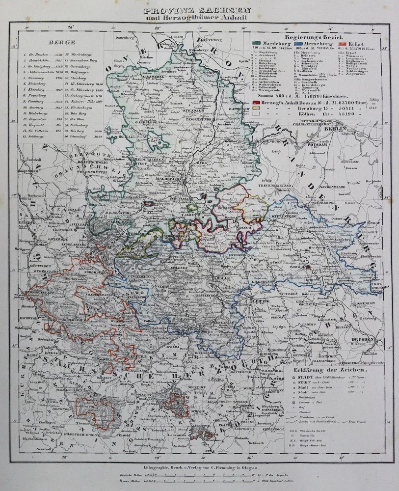 Große Abbildung Nr.3: 125-2038 Sohr-Berghaus.: (Verschiedene Länder - Geschichte, Atlanten)