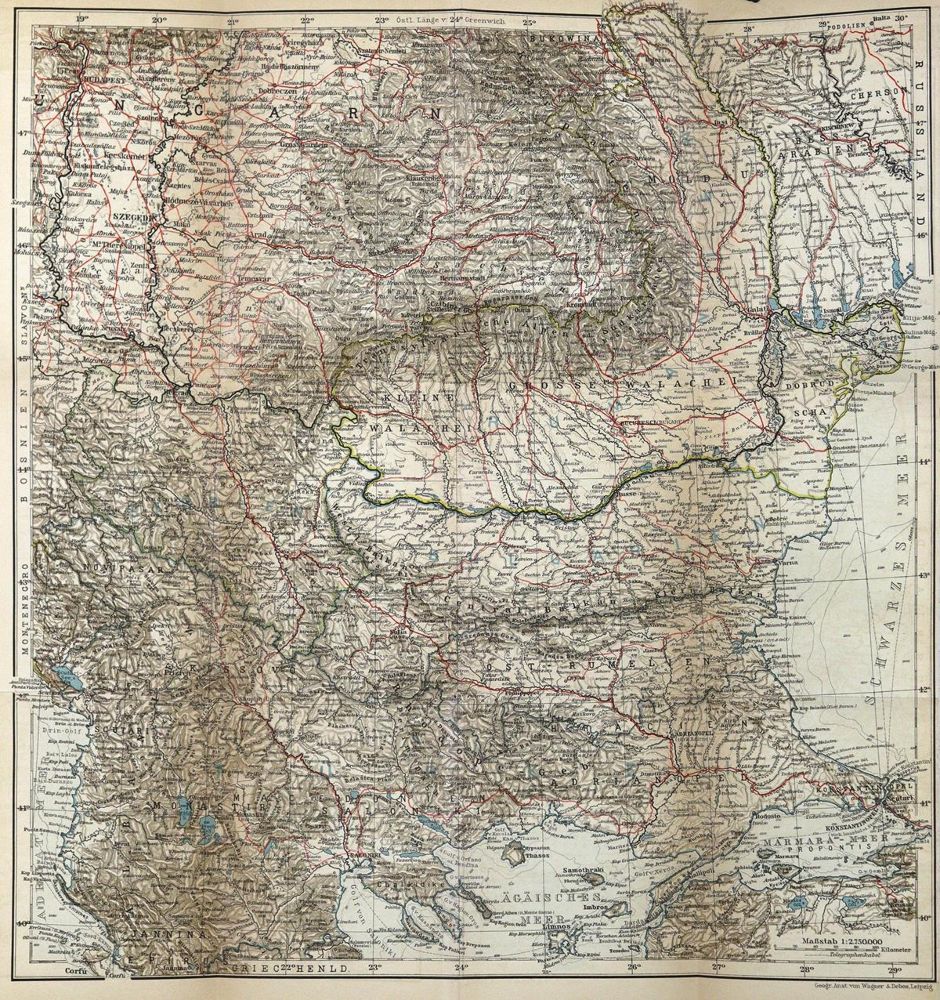 Große Abbildung Nr.1: 125-2041 Konstantinopel: (Verschiedene Länder - Geschichte, Baedeker)