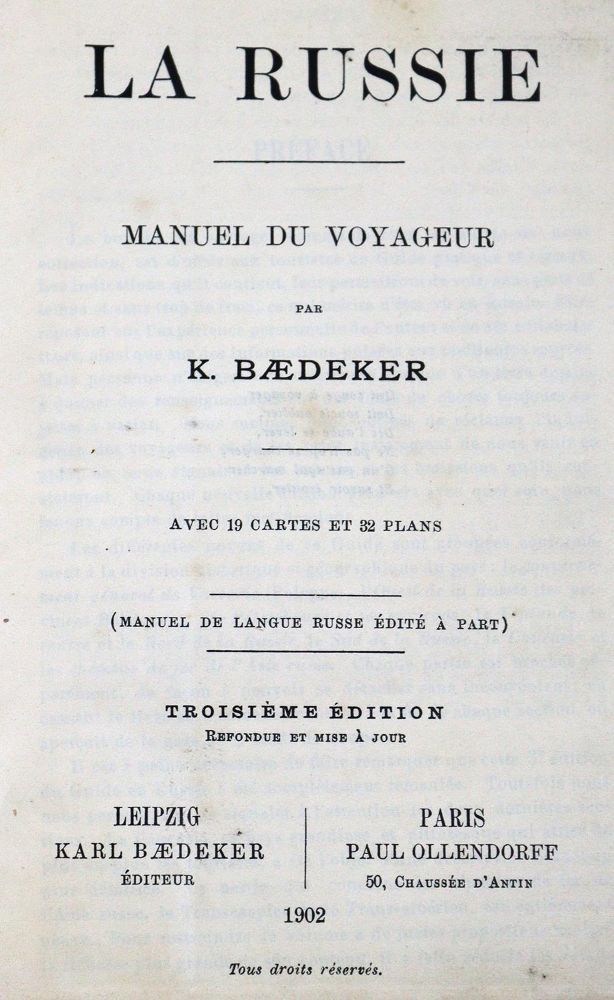 Große Abbildung Nr.2: 125-2042 Sammlung: (Verschiedene Länder - Geschichte, Baedeker)
