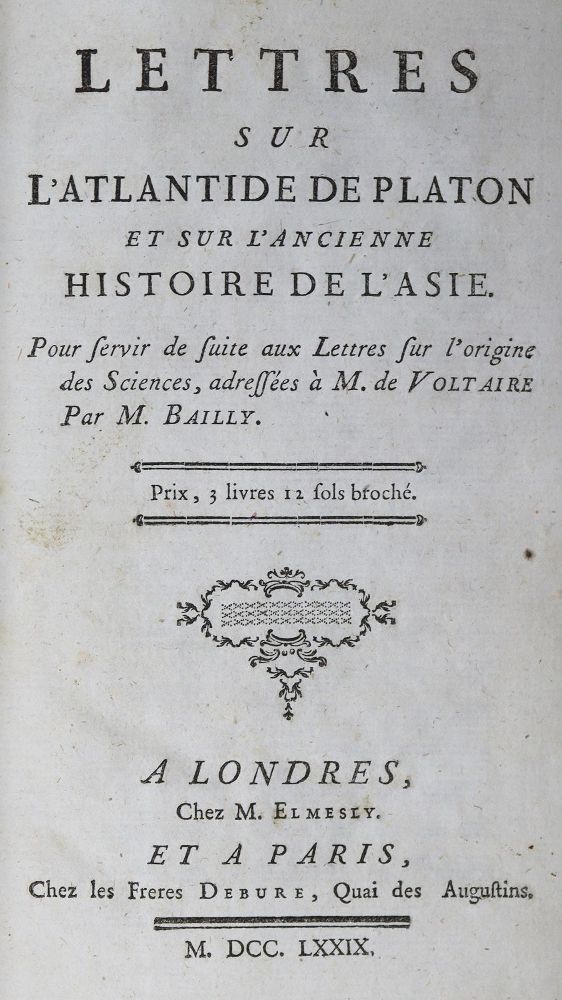 Große Abbildung Nr.1: 125-2046 Bailly,(J.S.).: (Verschiedene Länder - Geschichte)