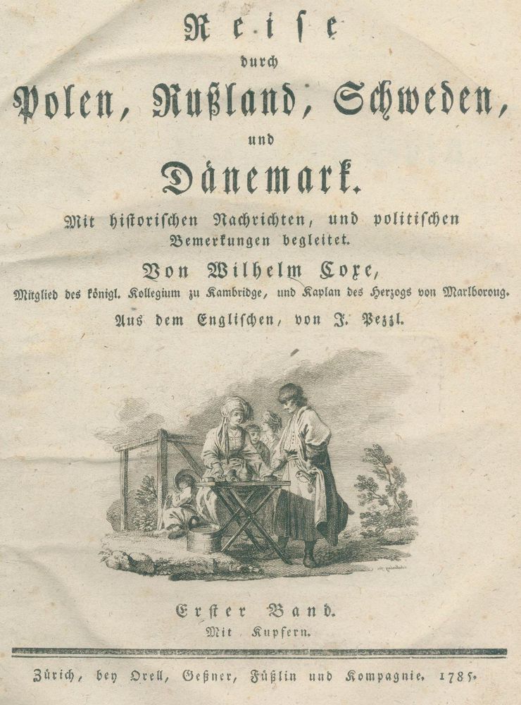 Große Abbildung Nr.1: 125-2061 Coxe,W.: (Verschiedene Länder - Geschichte)