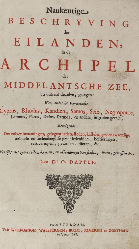 Große Abbildung Nr.2: 125-2064 Dapper,O.: (Verschiedene Länder - Geschichte)