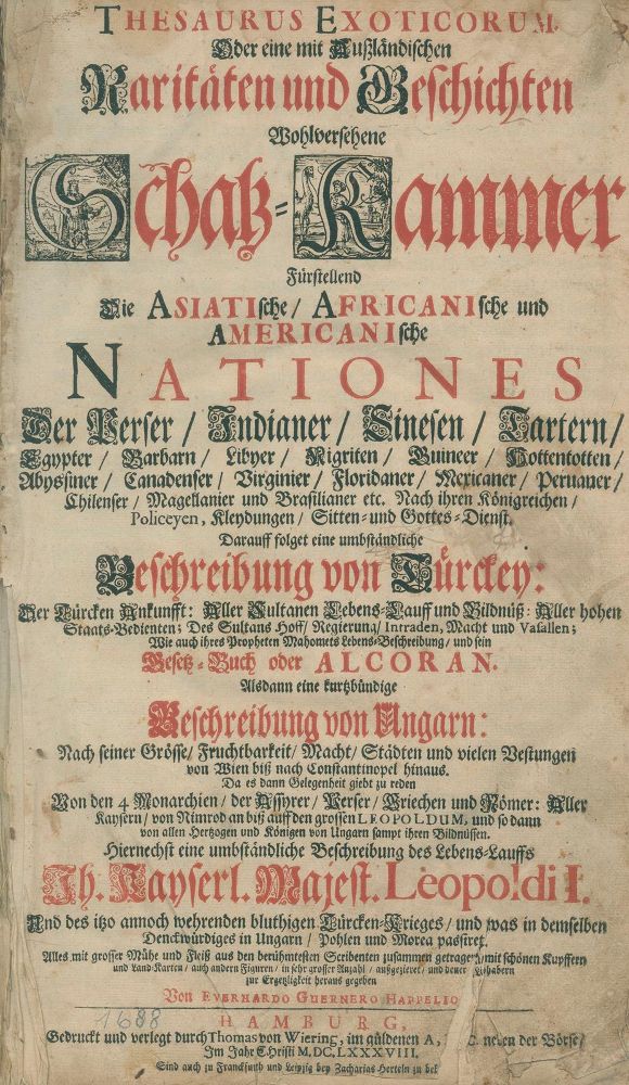 Große Abbildung Nr.1: 125-2080 Happel,E.G.: (Verschiedene Länder - Geschichte)