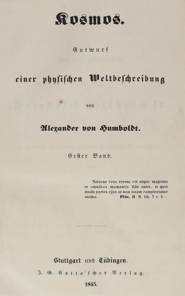 Große Abbildung Nr.1: 125-2083 Humboldt,A.v.: (Verschiedene Länder - Geschichte)