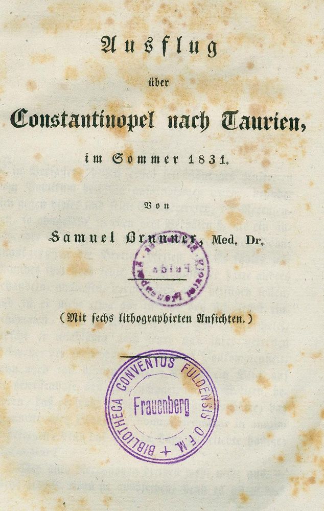 Große Abbildung Nr.2: 125-2120 Brunner,S.: (Verschiedene Länder - Geschichte, Türkei)