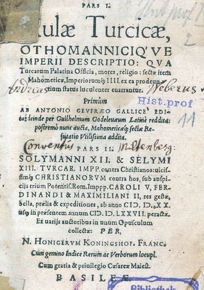 Große Abbildung Nr.1: 125-2122 Geuffroy,A.: (Verschiedene Länder - Geschichte, Türkei)