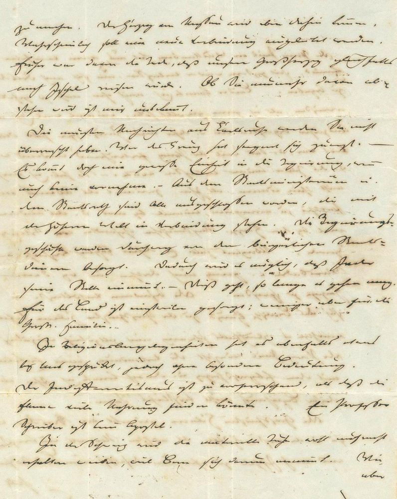 Große Abbildung Nr.3: 125-2138 Blittersdorf, Friedrich Frhr. v.,: (Autographen)