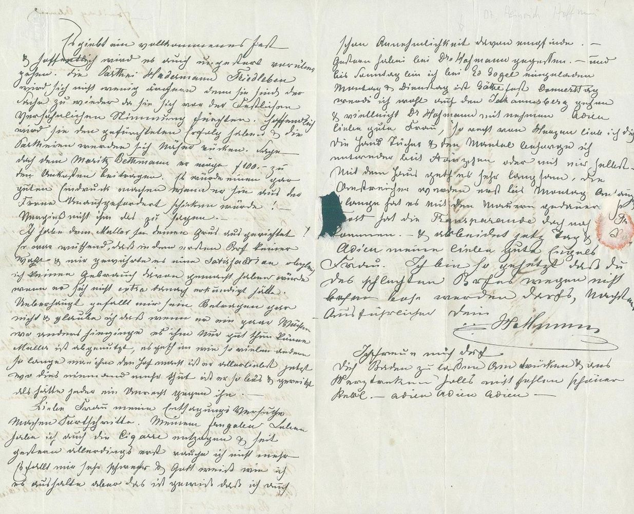 Große Abbildung Nr.1: 125-2142 Mumm, Jakob Georg Heinrich,: (Frankfurt)