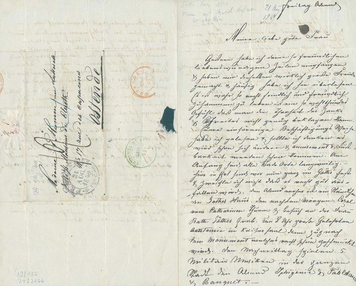 Große Abbildung Nr.2: 125-2142 Mumm, Jakob Georg Heinrich,: (Frankfurt)
