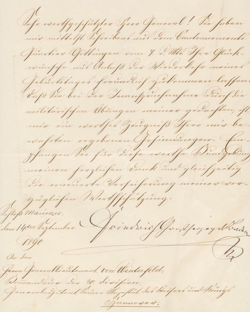 Große Abbildung Nr.1: 125-2144 Friedrich I., Großherzog von Baden,: (Autographen)