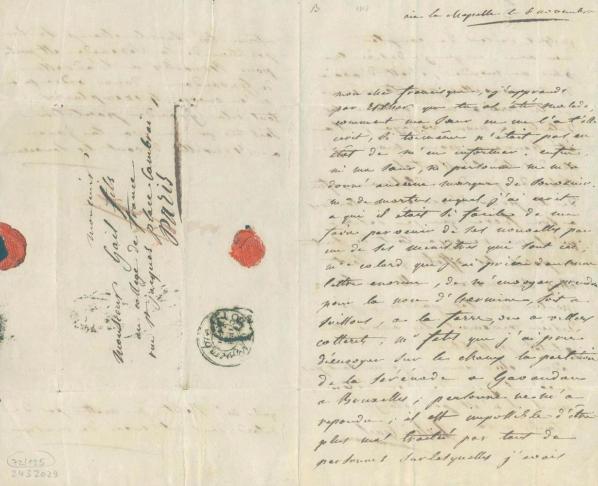 Große Abbildung Nr.1: 125-2146 Gail, Sophie,: (Autographen)