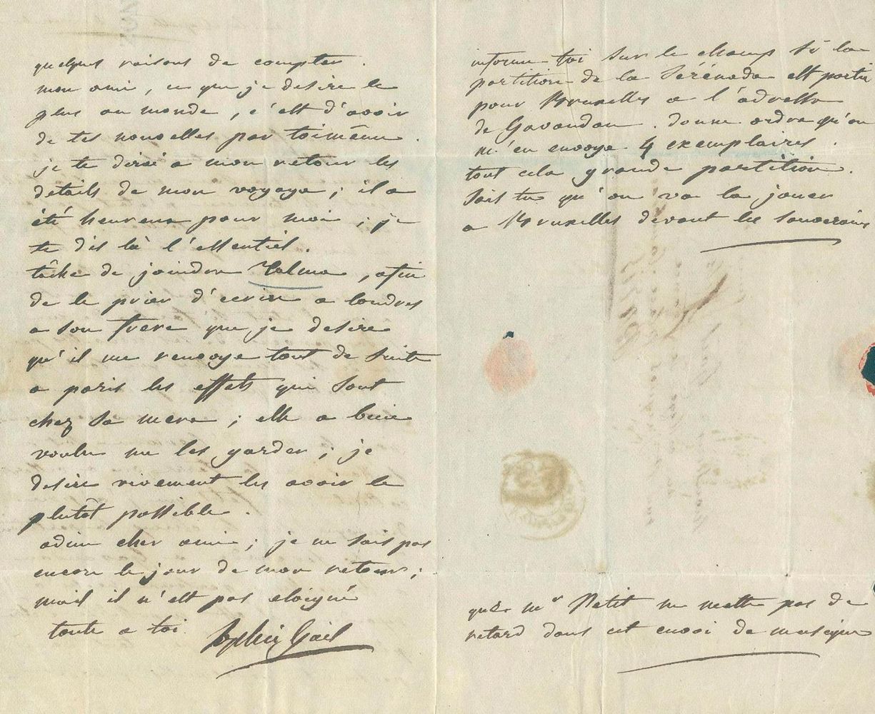 Große Abbildung Nr.2: 125-2146 Gail, Sophie,: (Autographen)