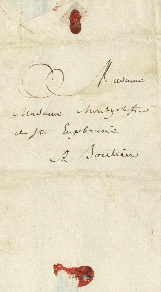 Große Abbildung Nr.4: 125-2154 Montgolfier, (Marguerite-Thérèse),: (Autographen)