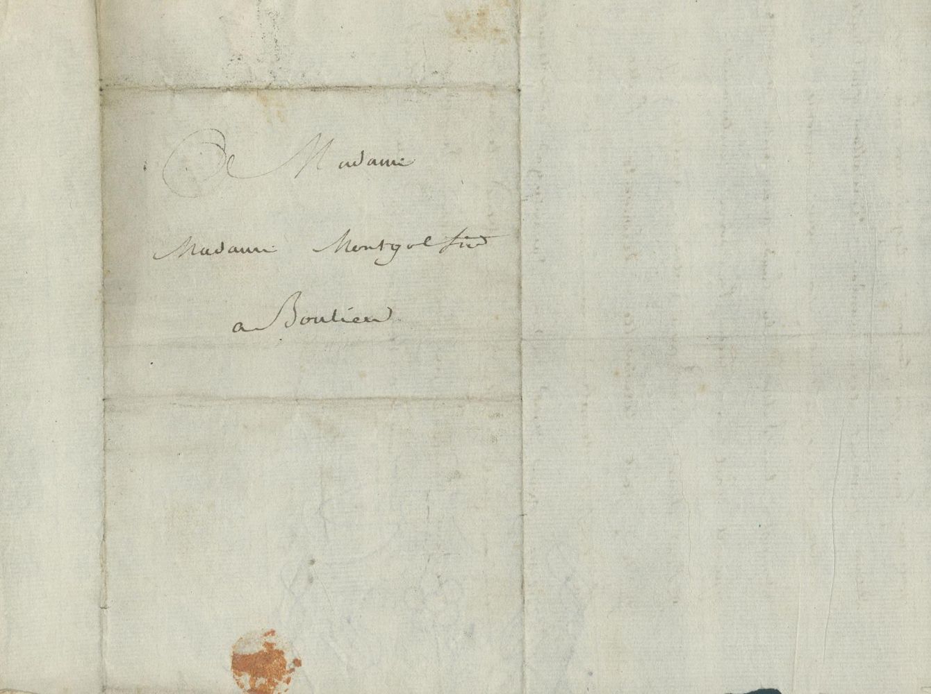 Große Abbildung Nr.9: 125-2154 Montgolfier, (Marguerite-Thérèse),: (Autographen)
