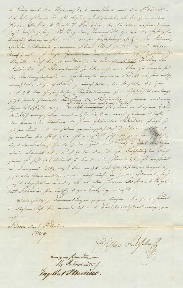 Große Abbildung Nr.2: 125-2158 Bischof, Karl Gustav,: (Rhodius)