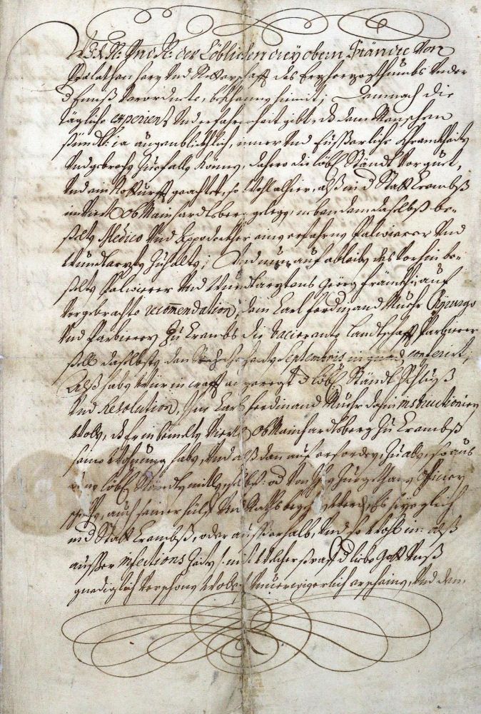 Große Abbildung Nr.1: 125-216 Bestallungsbrief: (Handschriften, Krems)