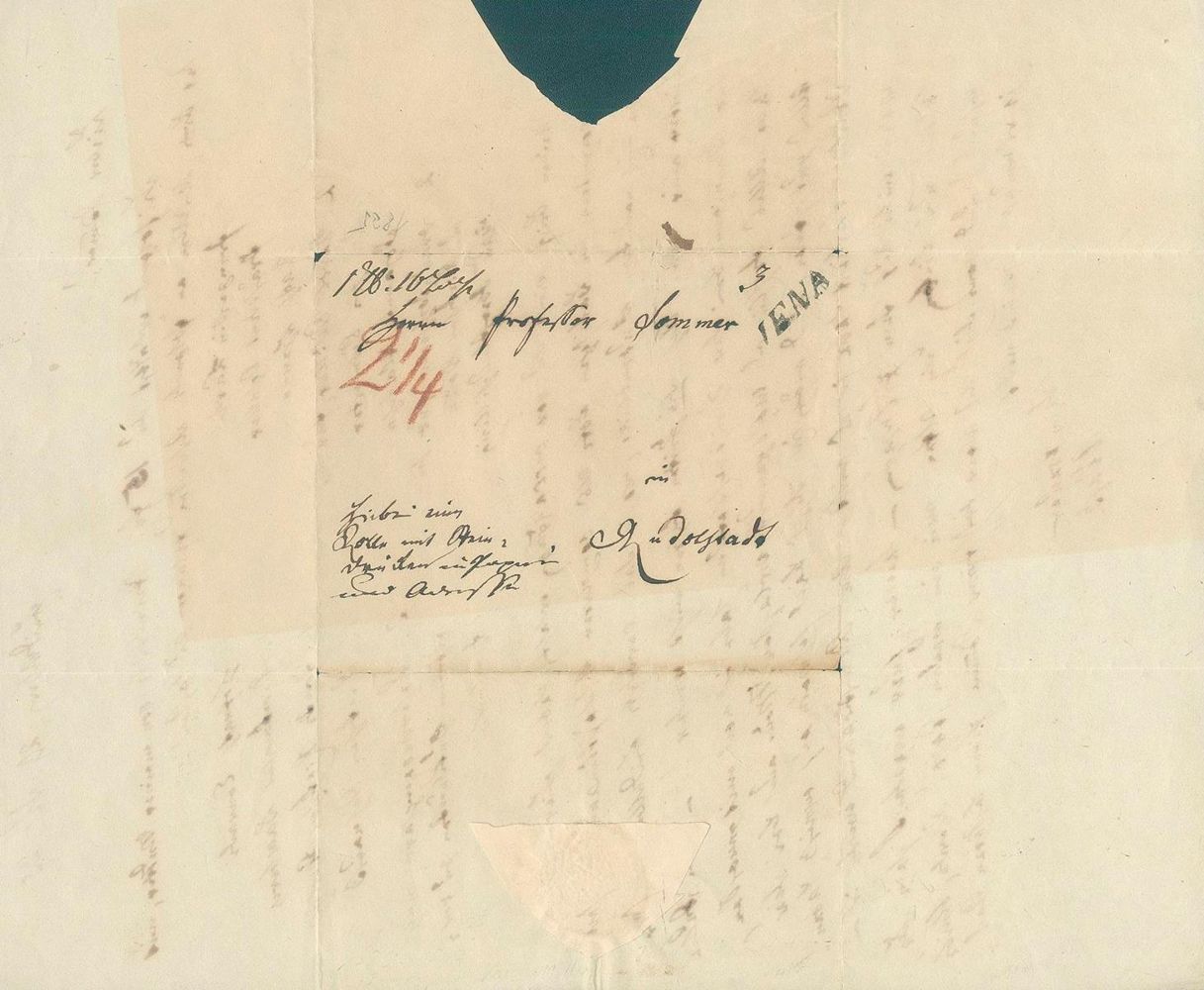 Große Abbildung Nr.3: 125-2167 Voß, Abraham,: (Autographen)