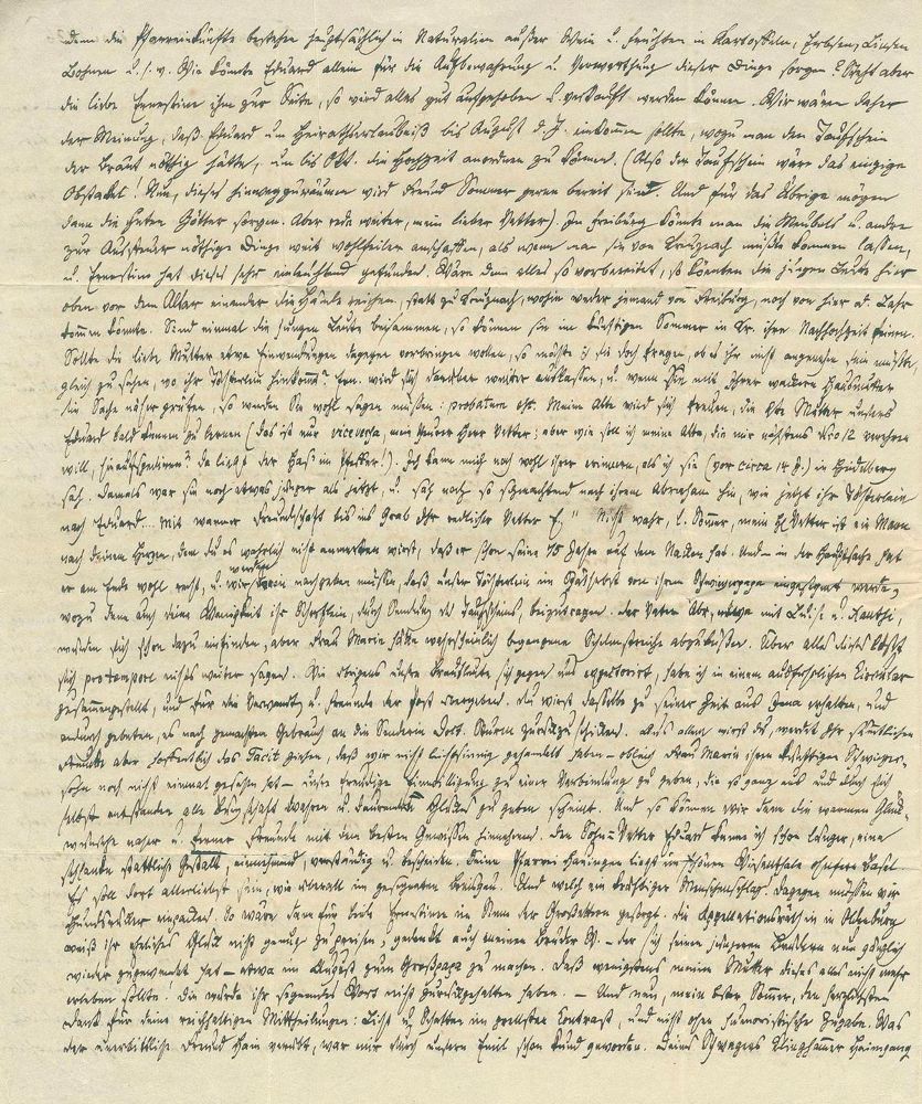 Große Abbildung Nr.6: 125-2167 Voß, Abraham,: (Autographen)