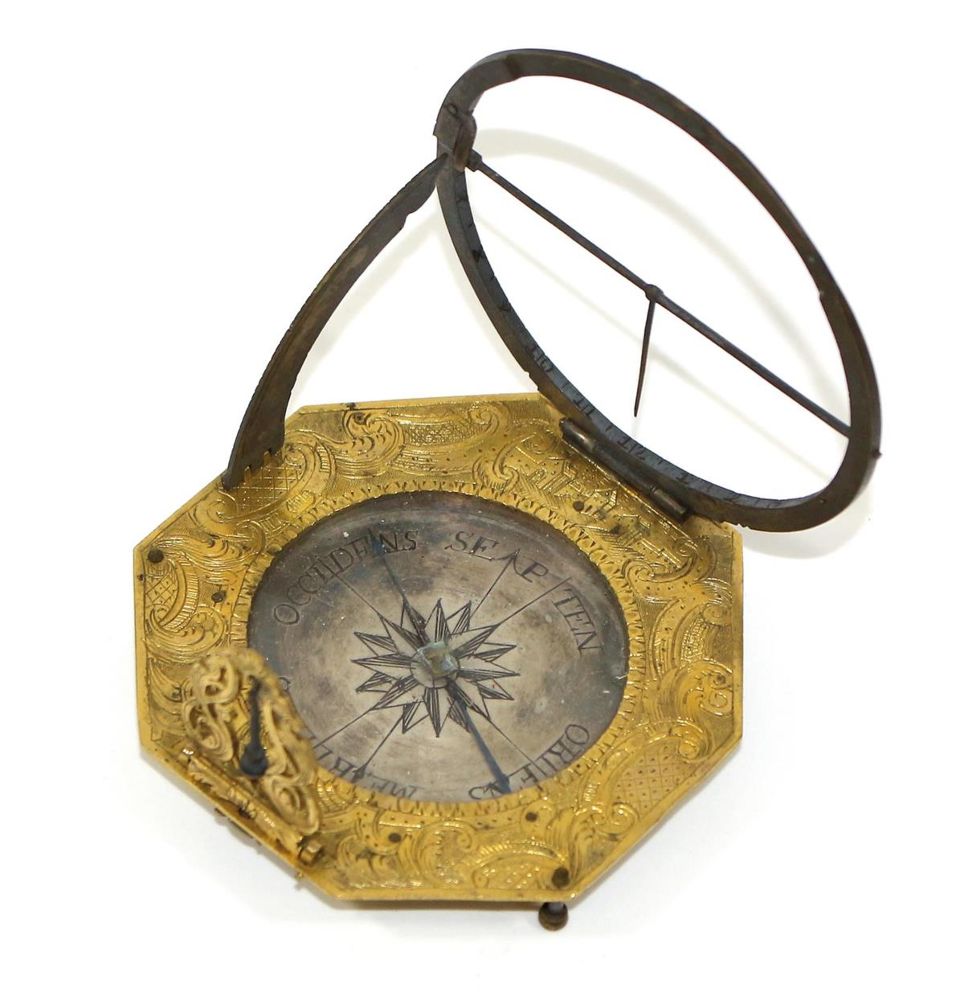 Große Abbildung Nr.1: 125-2174 Äquatoriale Sonnenuhr Vogler,: (Varia)